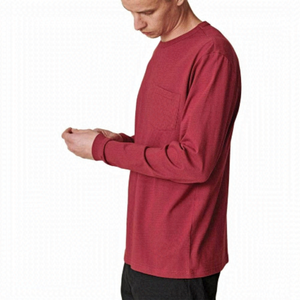 GLOBE "Every damn day" top Mens long sleeve tshirt rhubarb